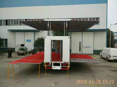 东风天锦大型7.5米舞台车图片