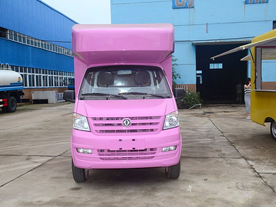 东风俊风国五流动售货车（紫色）图片