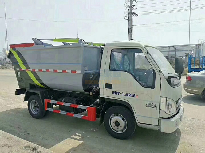 福田时代垃圾车图片