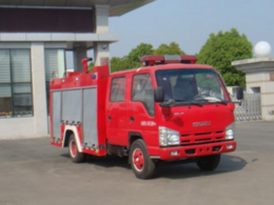 五十铃3吨水罐消防车价格：26-26.6万