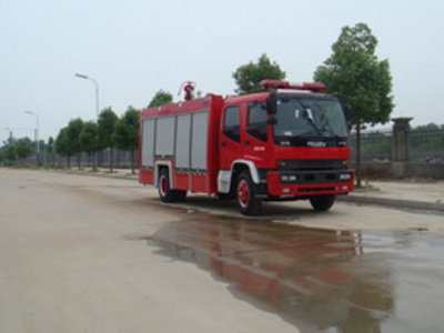 JDF5152GXFSG60/A江特水罐消防车价格：45万
