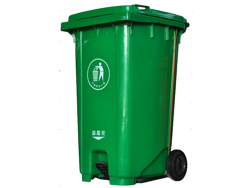 240L绿色垃圾桶