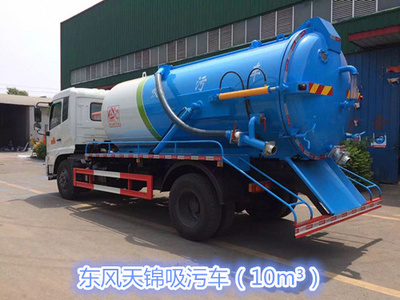 东风天锦吸污车（10m³）图片