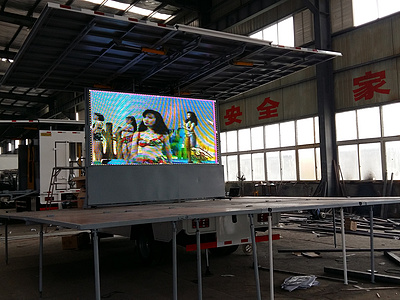 江淮三展40平米舞台车图片
