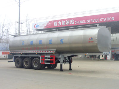 35吨鲜奶运输半挂车图片