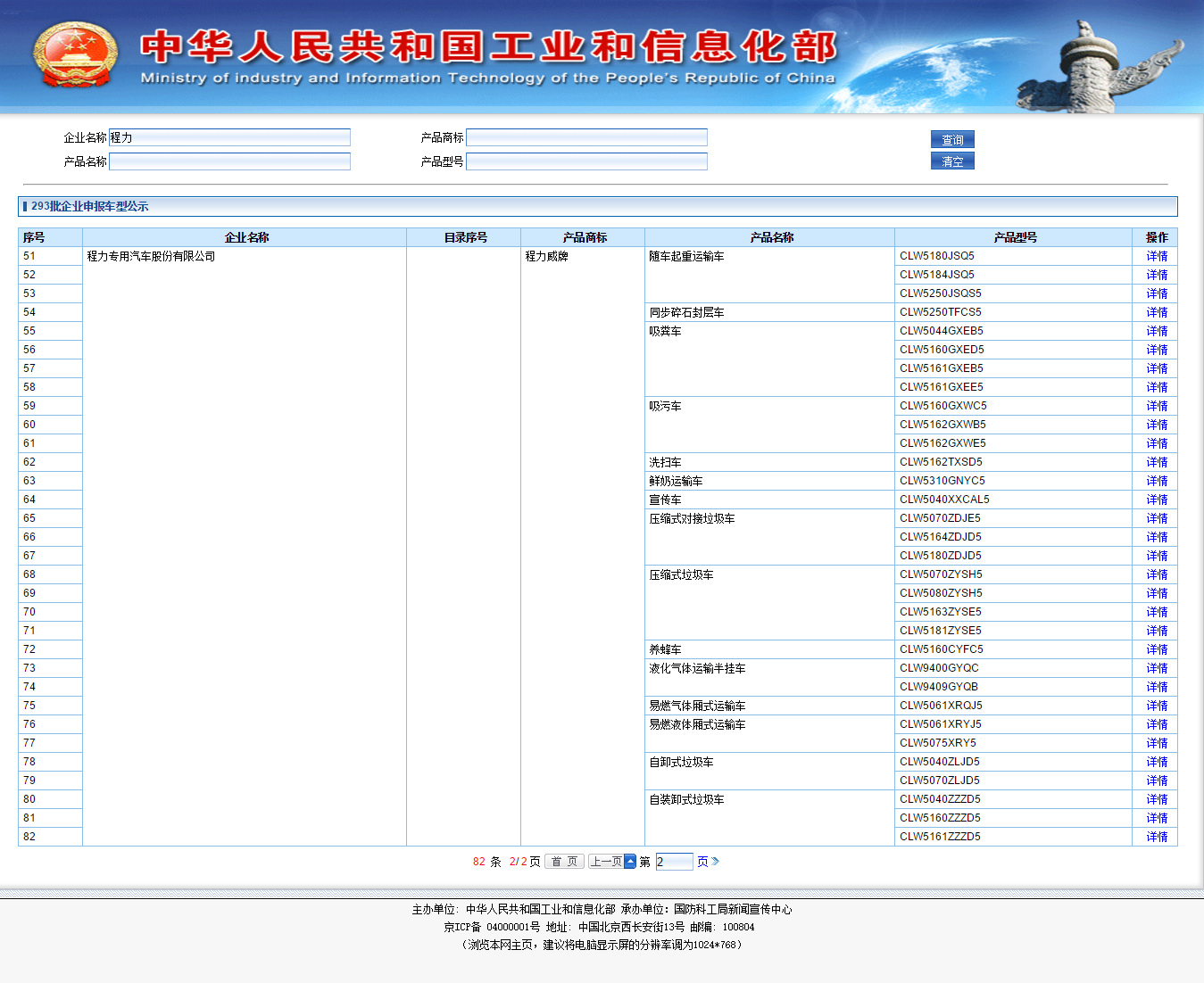 293批企业申报车型公示2