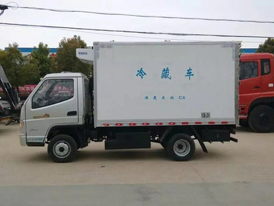 唐骏双燃料冷藏车图片