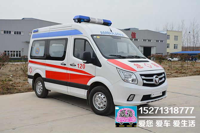 福田图雅诺救护车（短轴）图片