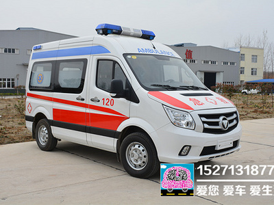 福田图雅诺救护车（短轴）图片