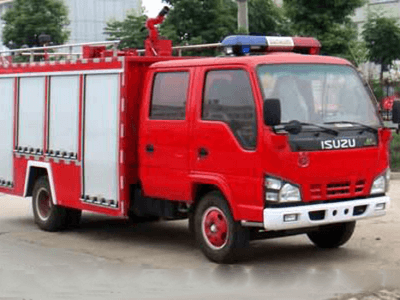 五十铃3吨水罐消防车（国五）图片