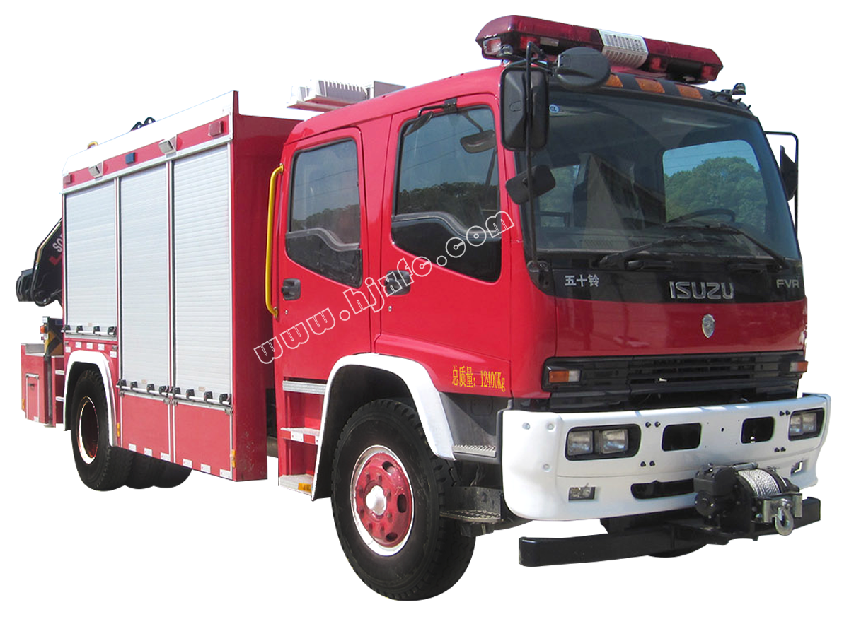 HXF5120TXFJY80/QL抢险救援消防车