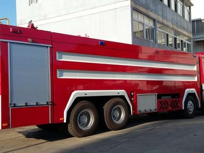 豪沃25吨泡沫消防车（国五）图片