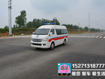 福田G7汽油救护车图片
