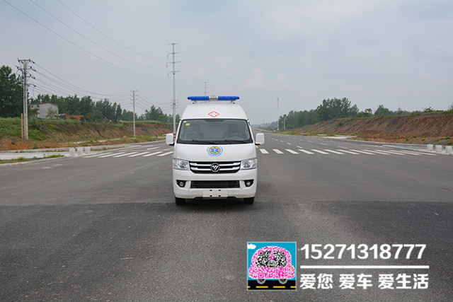 福田G7汽油救护车图片