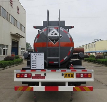 陕汽(12方)丙酸/丙烯酸|腐蚀性物品罐式运输车图片