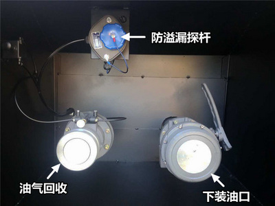 東風(fēng)多利卡藍(lán)牌加油車圖片