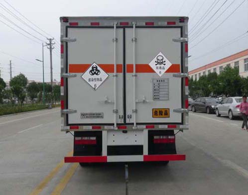解放4.05米毒性和感染性物品厢式运输车图片