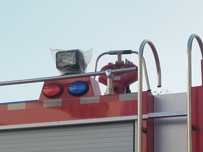 重汽豪沃水罐消防车细节图图片