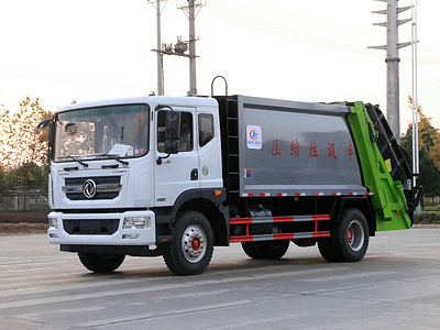 国六东风多利卡D9（12方）压缩式垃圾车图片