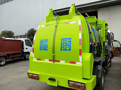 东风5吨6吨环卫餐厨垃圾车 泔水车图片