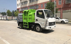 江苏张家港蓝牌3.5吨潲水_泔水_餐厨垃圾车图片