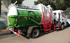 贵州凯里国六排放6吨泔水_潲水_餐厨垃圾车