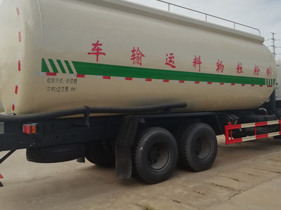 湖南省后八轮散装水泥罐车运输车厂家价格图片