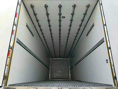 解放JH6肉钩冷藏车9.4米厢体冷冻食品运输车厂家价格图片