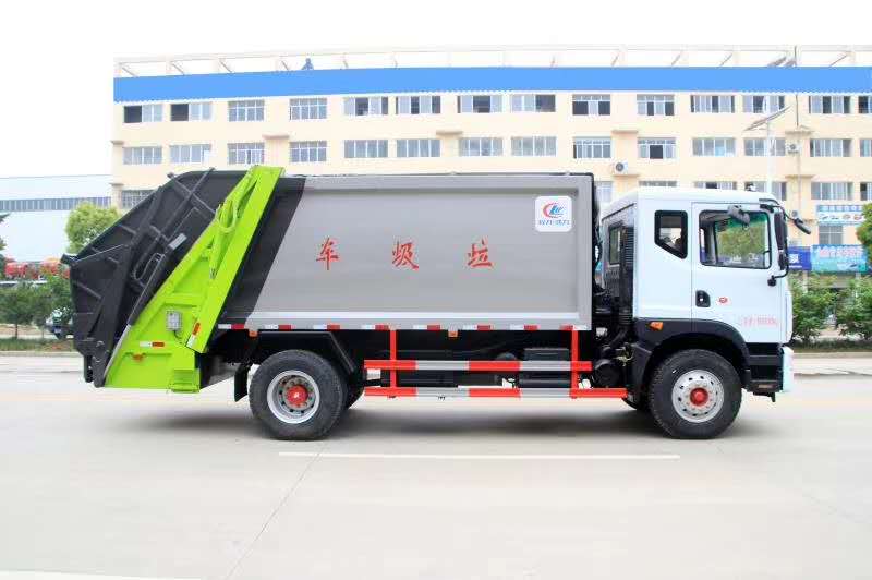 东风多利卡D9_12吨压缩式垃圾车图片