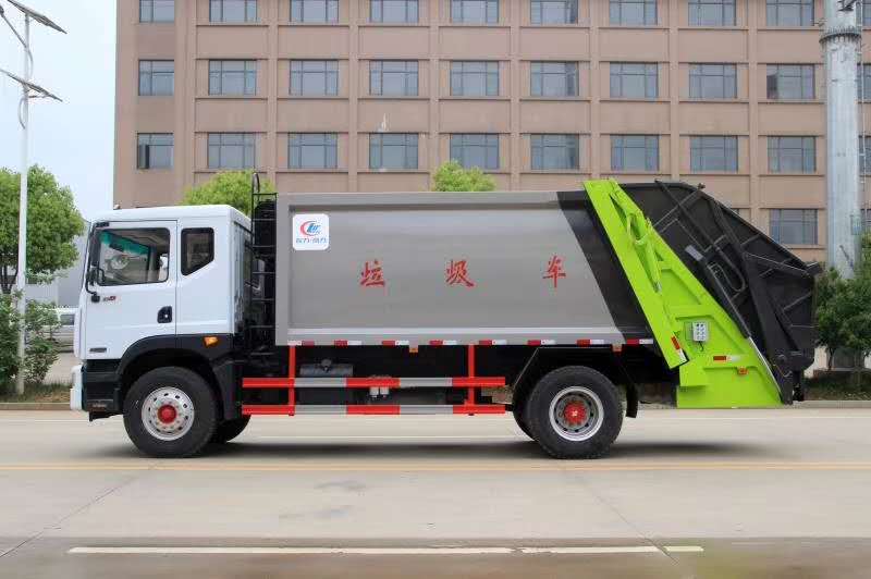 东风多利卡D9_12吨压缩式垃圾车图片