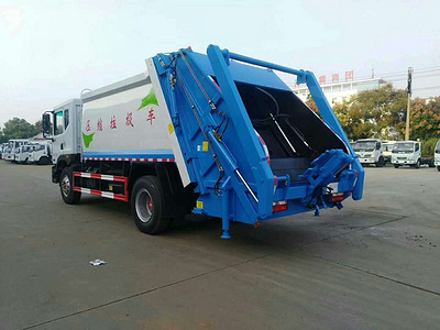 新中绿东风14方压缩垃圾车配置价格图片