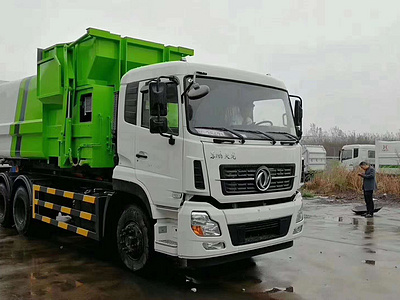 東風天龍18噸壓縮式垃圾車圖片