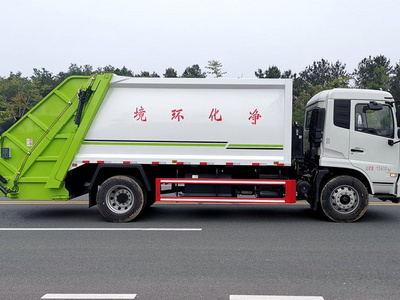 国五压缩垃圾车哪个牌子好，东风天锦压缩垃圾车是首选！
