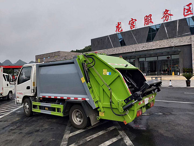 【图】东风大多利卡压缩垃圾车全方位高清图片图片