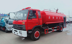 东风153型12吨水罐消防车