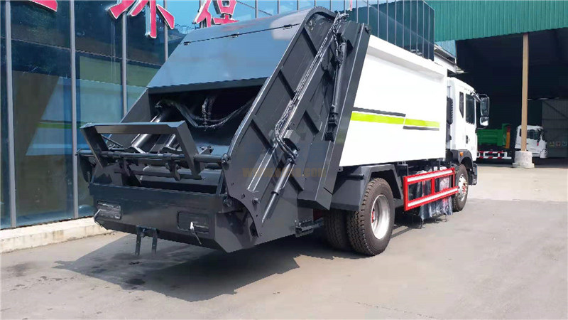 新中绿国六14方垃圾车 压缩垃圾车厂家定做 价格低图片