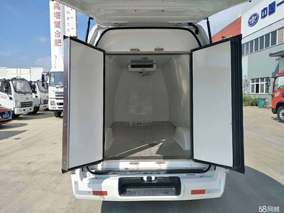福田G7面包冷藏车 双排面包冷藏车价格图片