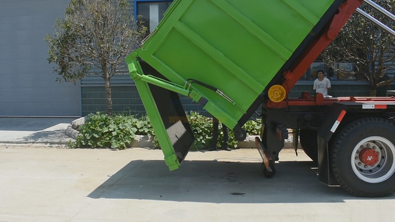 建筑垃圾对接垃圾车厂家直销图片