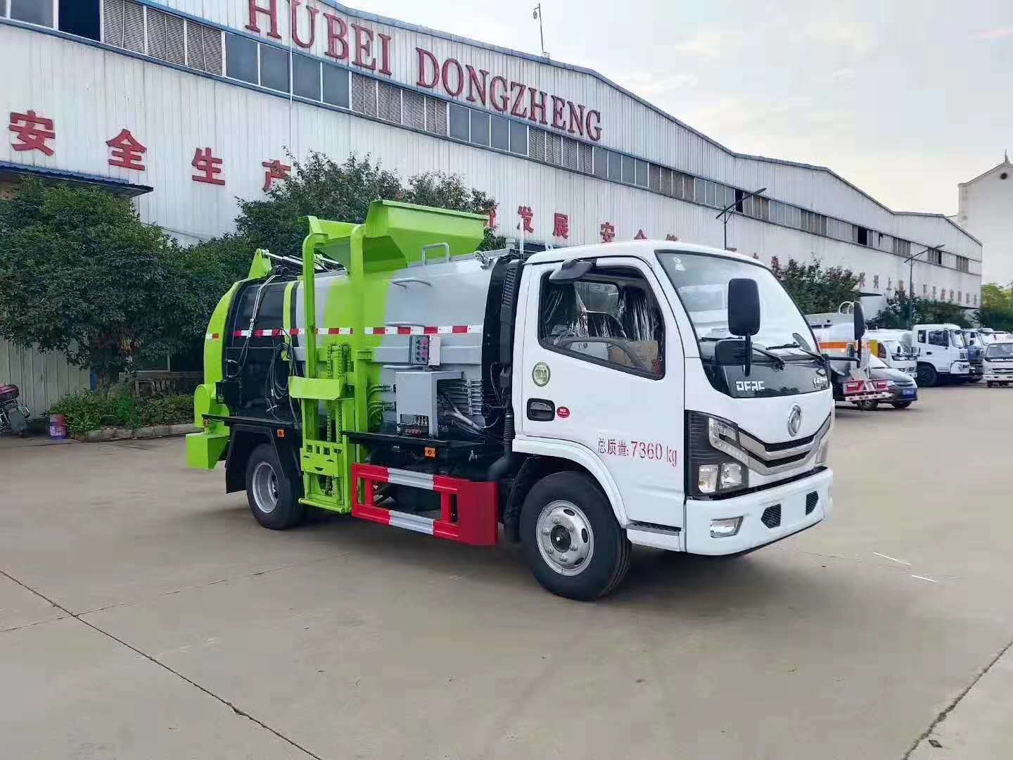广州国六东风5吨餐厨垃圾车来了，真的来啦！