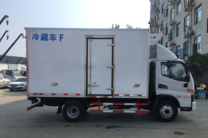国六江淮V6蓝牌4米2冷藏车图片