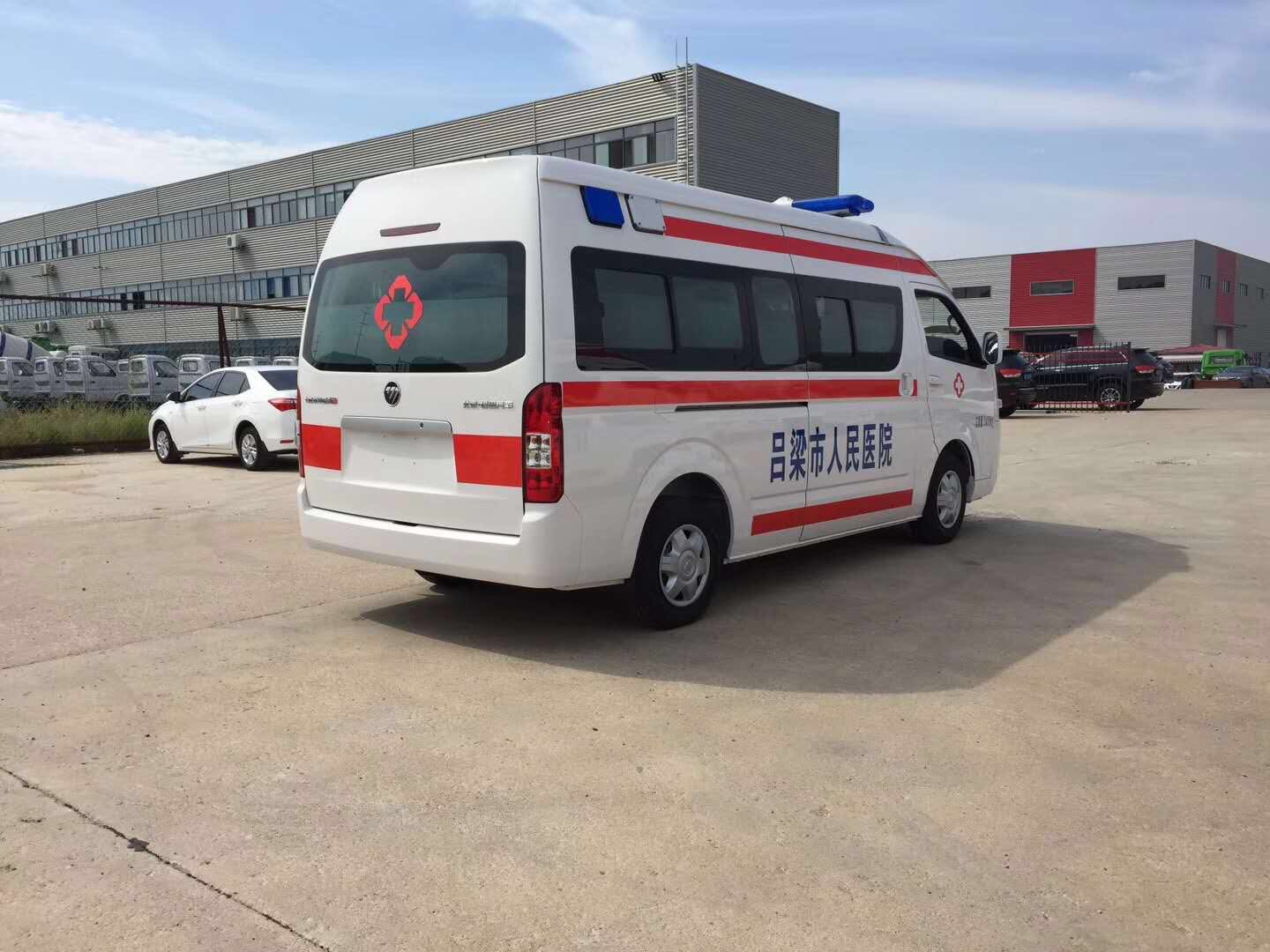 福田g9监护型救护车图片
