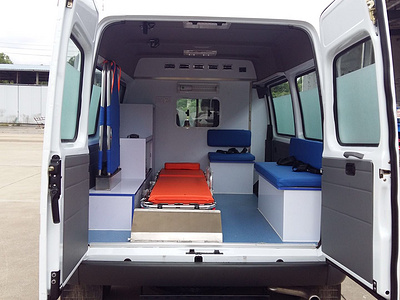 福特v348短轴救护车图片图片