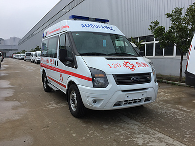 厂家报价江铃新世代V348短轴救护车多少钱