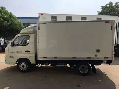国六福田M1海鲜运输车 3.2米冷藏车价格图片