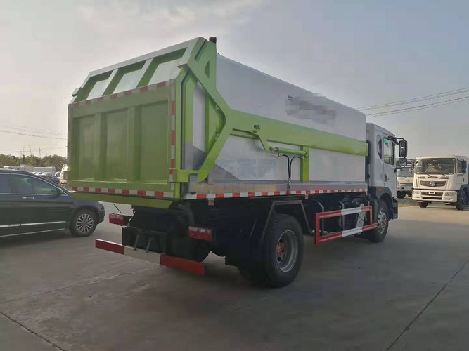 国六东风D9型对接式垃圾车图片配置图片