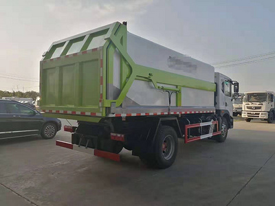 国六东风D9型对接式垃圾车图片配置图片