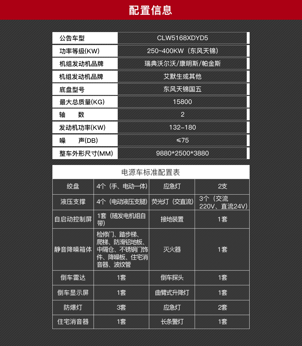 東風天錦應急通信搶修車 發(fā)電車15271321777 (1)