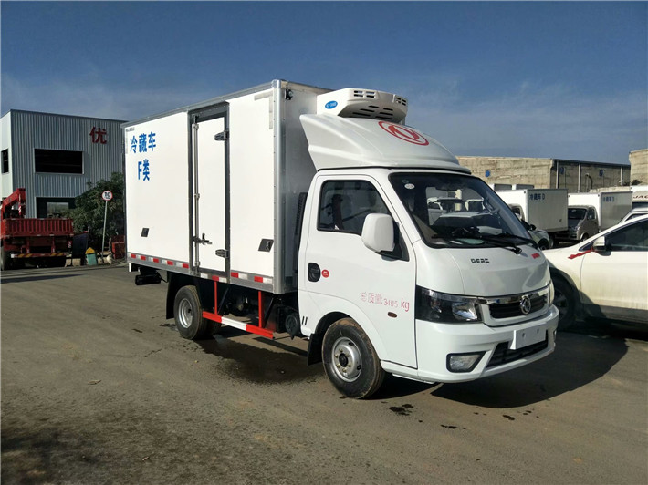 国六小型东风途逸汽油机冷藏车(3.5米)图片