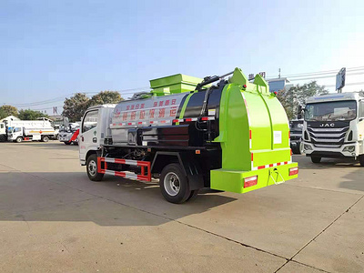 东风5方餐厨垃圾车 泔水收集车厂家图片图片