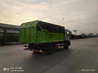 东风国六燃气垃圾转运车标准图片图片